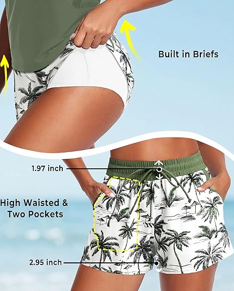 ⏰LAST DAY 50% OFF - 3 Piece Tankini with Shorts 🔥 - Image 4