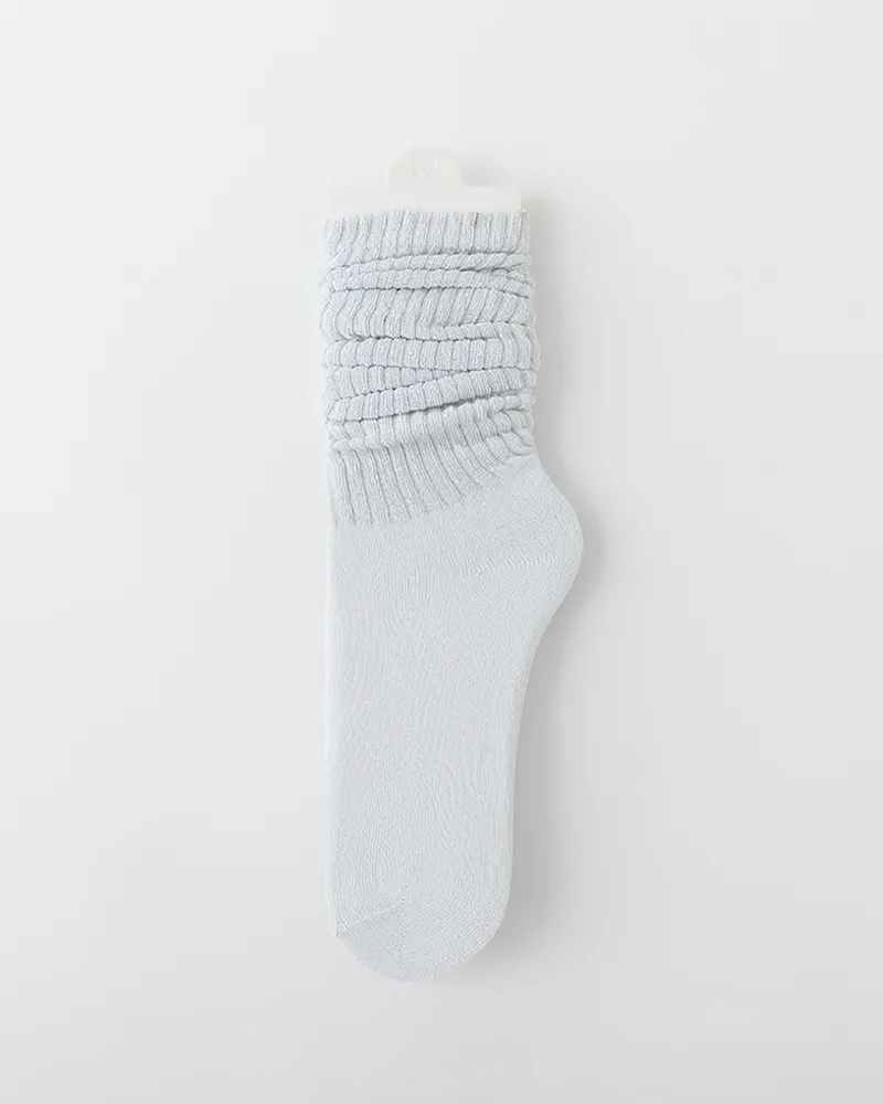 5 Pairs Women’s Slouchy Crew Socks - Image 13