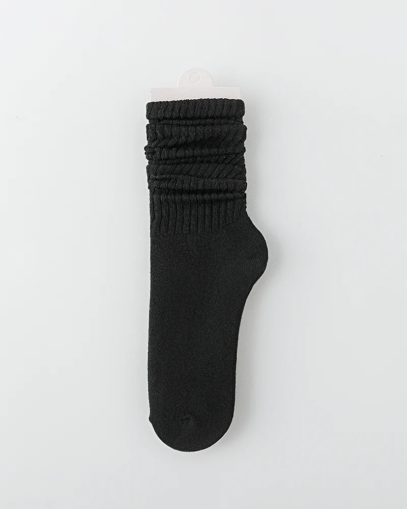 5 Pairs Women’s Slouchy Crew Socks - Image 14