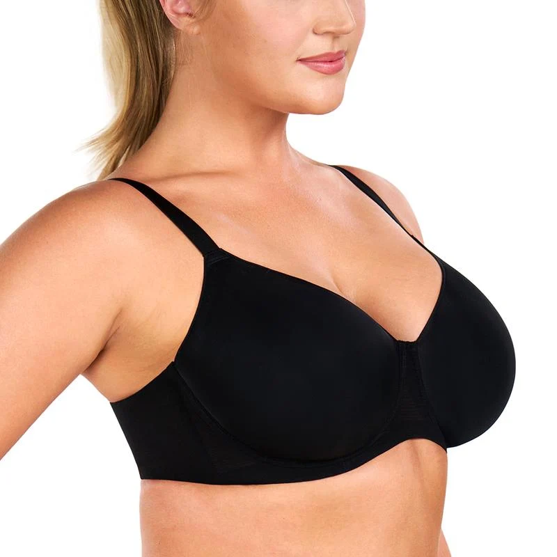 Plus Size Seamless Full Coverage T-Shirt Bra - Image 4