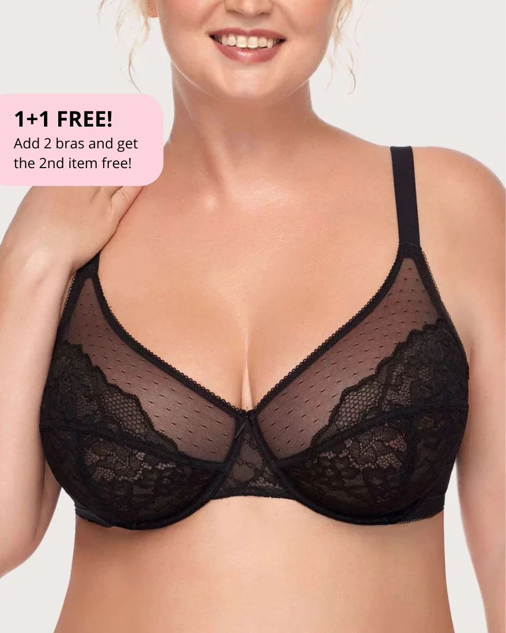 Breast Minimizer Bra - Enchante - Image 3