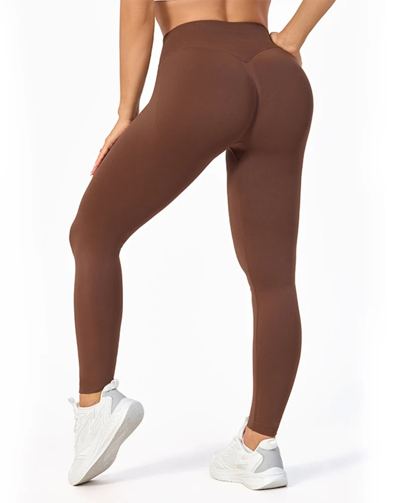 Seamless High Waisted Butt-Lifting Leggings - Image 9