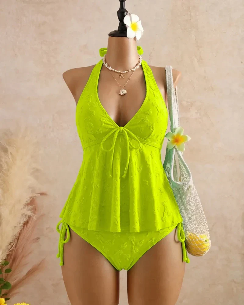 Chic & Flattering Tankini Set for Every Getaway - Image 9