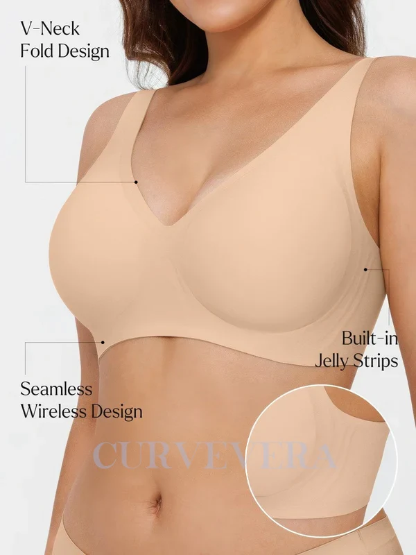 Comfort Fit Seamless Wireless Bra - Image 5