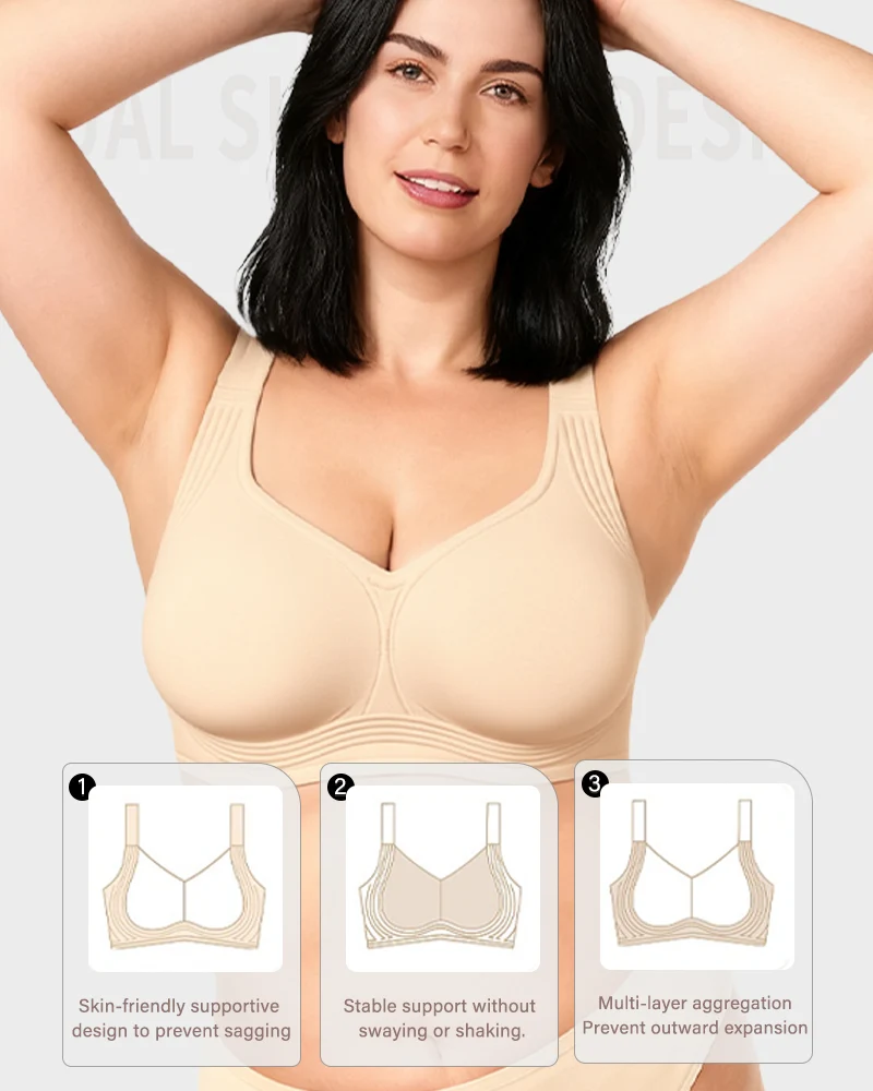 Comfortable Wireless Full Coverage Jelly Smoothing Bra 2.0 - Image 10