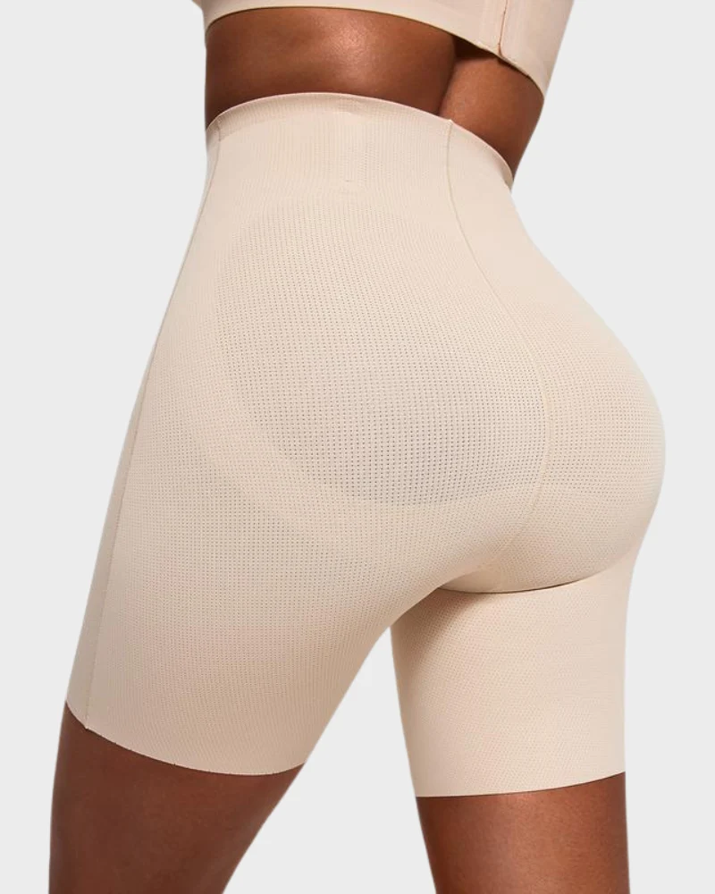 Cooling High-Waist Sculpting Shapewear Shorts - Image 5