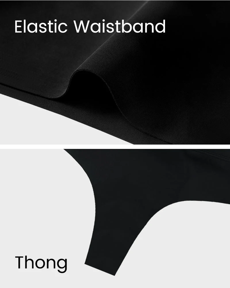 High-Rise Seamless Thong Panty(4 Pack) - Image 14