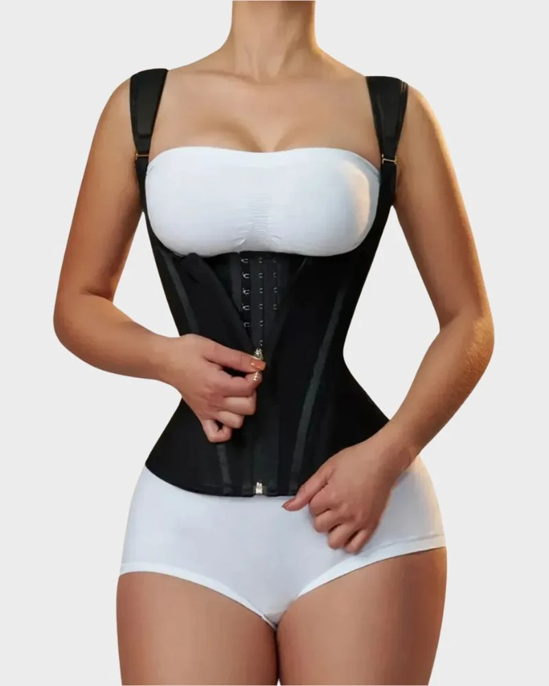 Double Waistband Corset Vest Waist Trainer - Image 3