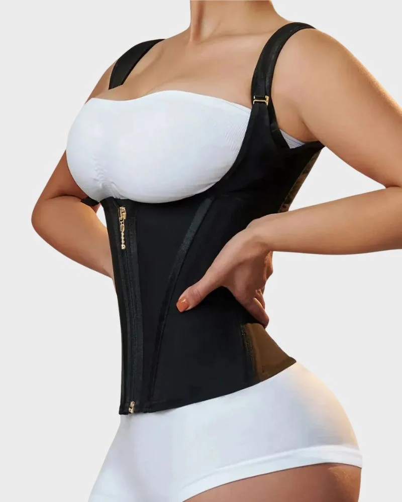 Double Waistband Corset Vest Waist Trainer - Image 4