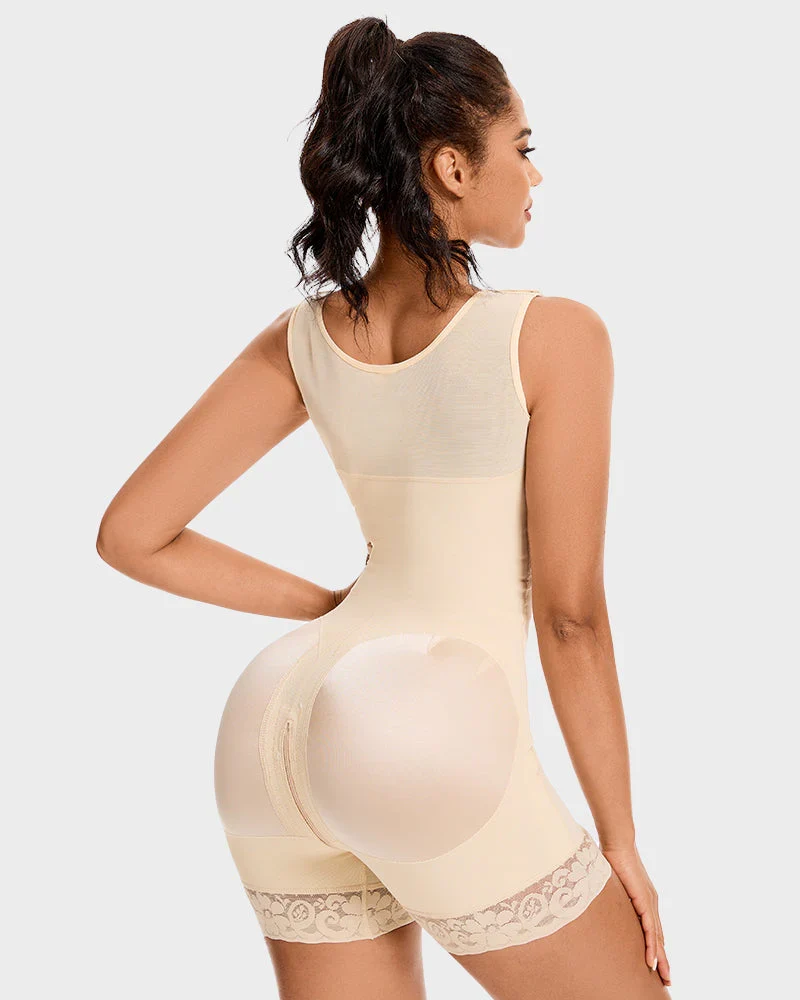 Extra Plus Size Shaper Bodysuit Tummy Control Shapewear With Bra - Image 19
