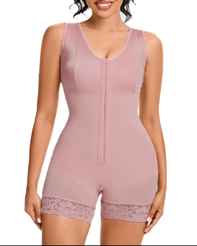 Extra Plus Size Shaper Bodysuit Tummy Control Shapewear With Bra - Image 21