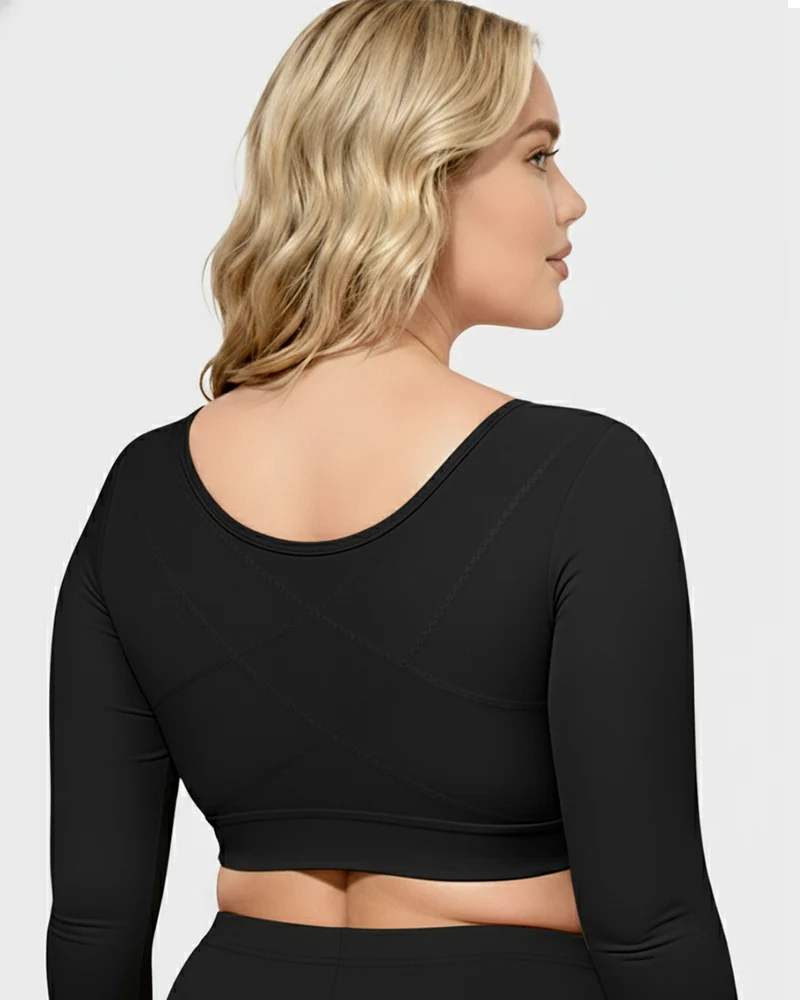 Front Closure Bra Tank Shapewear - Image 2