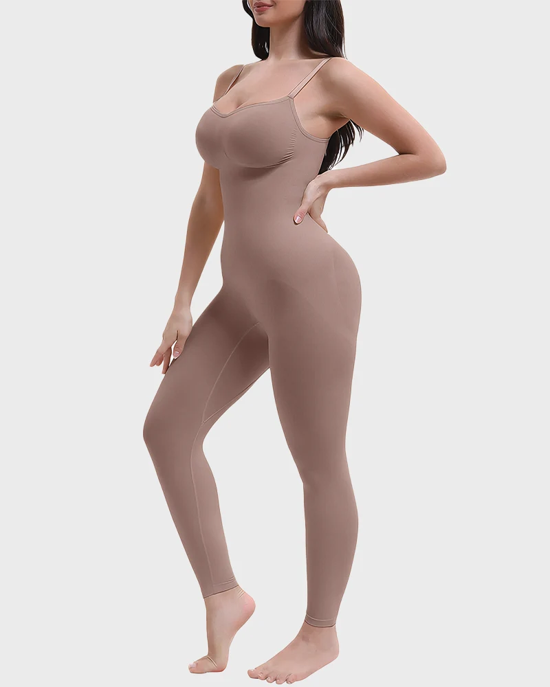 Full Body Shaper High Waisted Tummy Control Bodysuit - Image 14