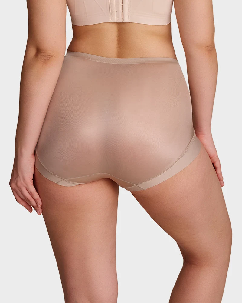 High-Waist Cross Compression Shaping Panties (6 Pack) - Image 3