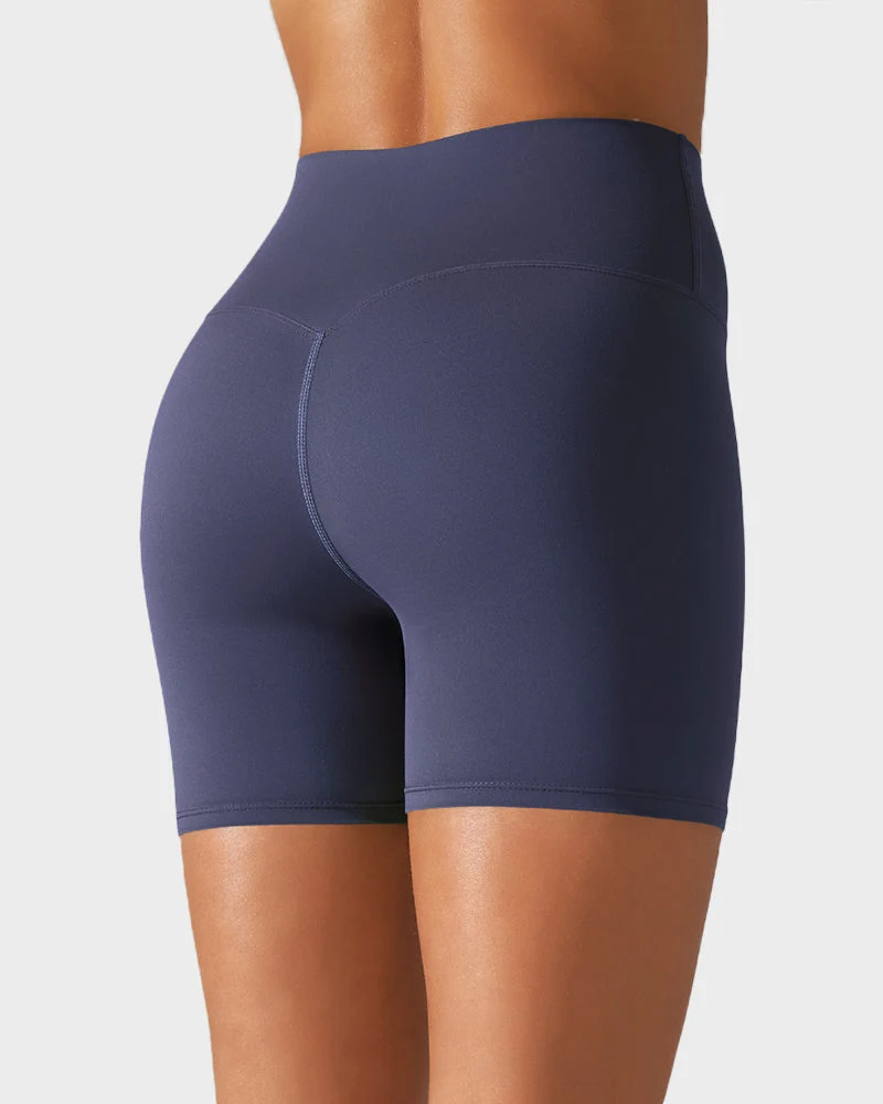 High-Waist Mesh Tummy Control Breathable Boyshorts - Image 9