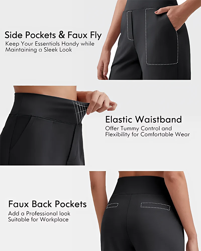 Women's High-Waisted Athletic Bermuda Shorts with Pockets – Running, Yoga, Summer Casual Activewear - Image 3