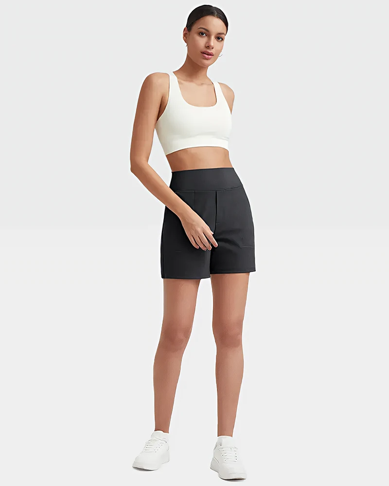 Women's High-Waisted Athletic Bermuda Shorts with Pockets – Running, Yoga, Summer Casual Activewear - Image 6