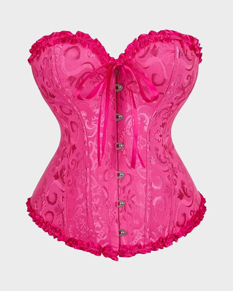 Corset Tops Lace Waist Push Up Shapewear - Image 28