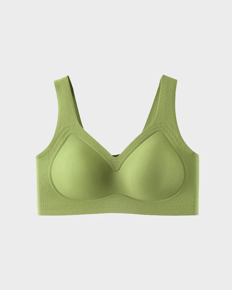 Lifting Wire-Free Antibacterial Jelly Bra - Image 19