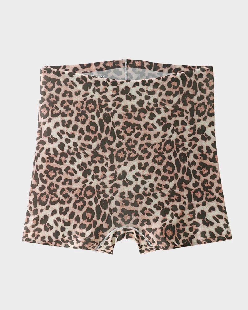 Mid-Rise Ice Silk Leopard Panties (6 Pack) - Image 10