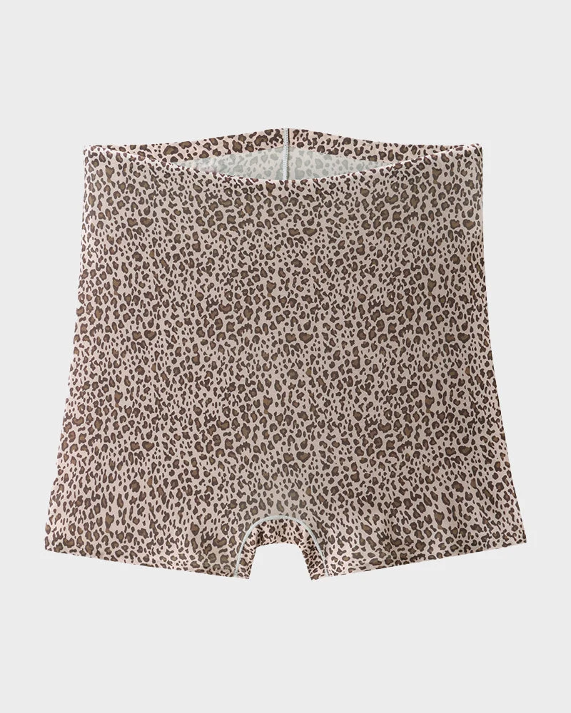Mid-Rise Ice Silk Leopard Panties (6 Pack) - Image 11