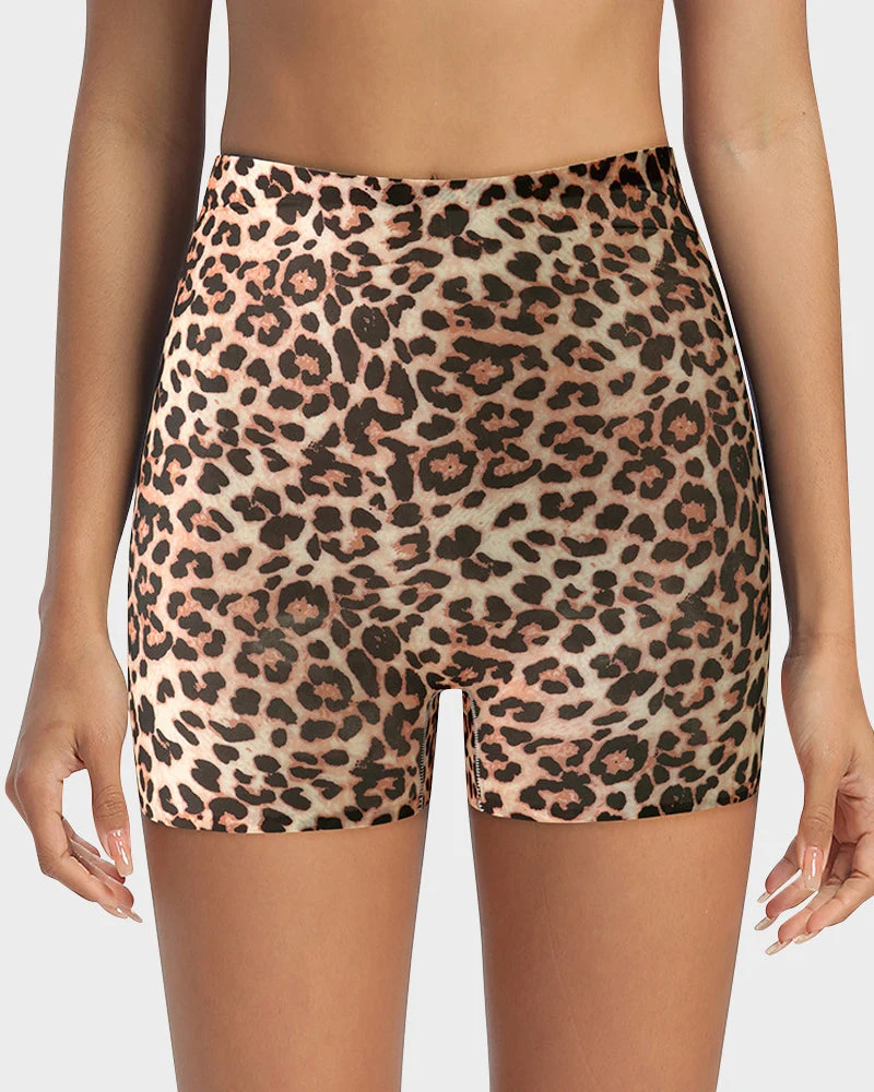 Mid-Rise Ice Silk Leopard Panties (6 Pack) - Image 2
