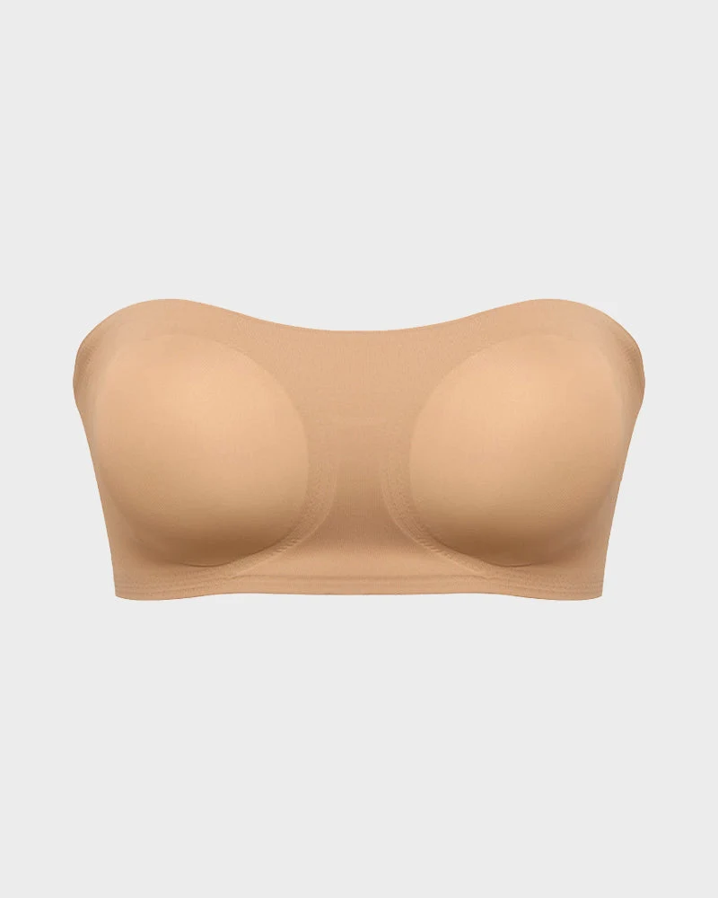 Non-Slip Crossover Side Hook Bandeau Bra - Image 16