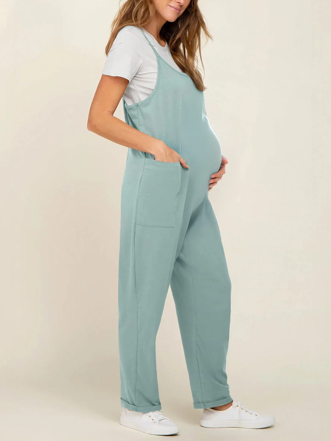 Oversized Jumpsuit - Maternity & Postpartum - Image 56