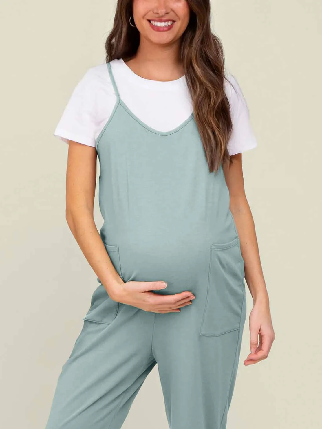 Oversized Jumpsuit - Maternity & Postpartum - Image 60