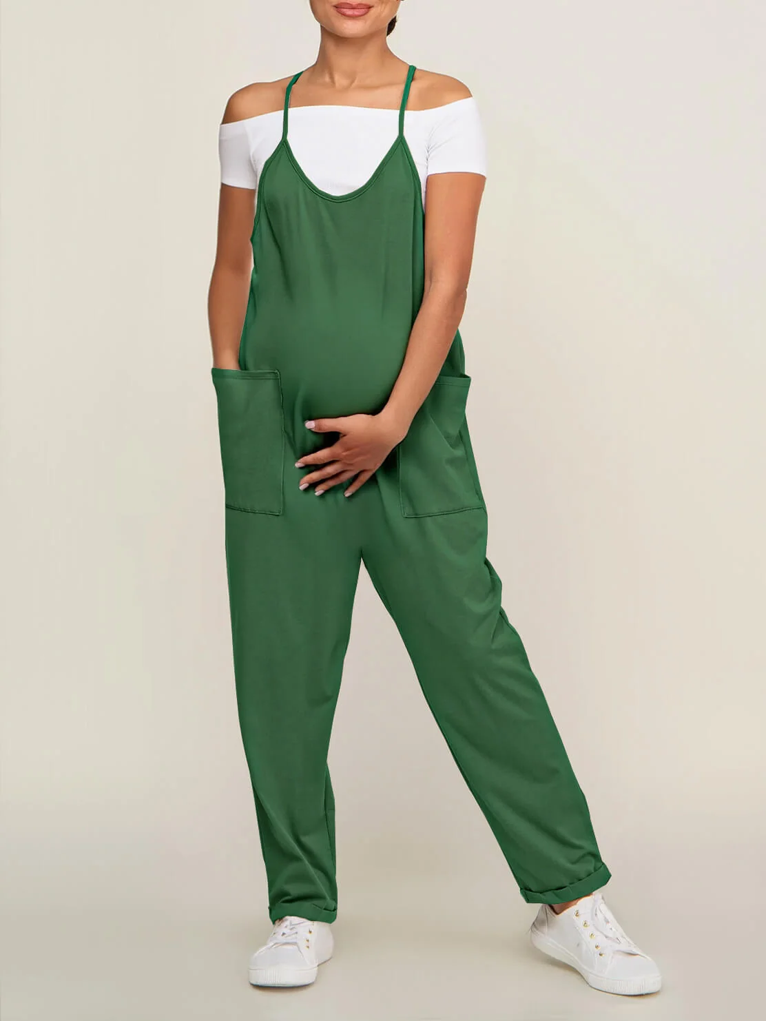Oversized Jumpsuit - Maternity & Postpartum - Image 64