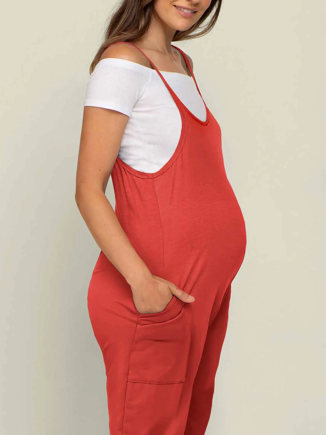 Oversized Jumpsuit - Maternity & Postpartum - Image 87
