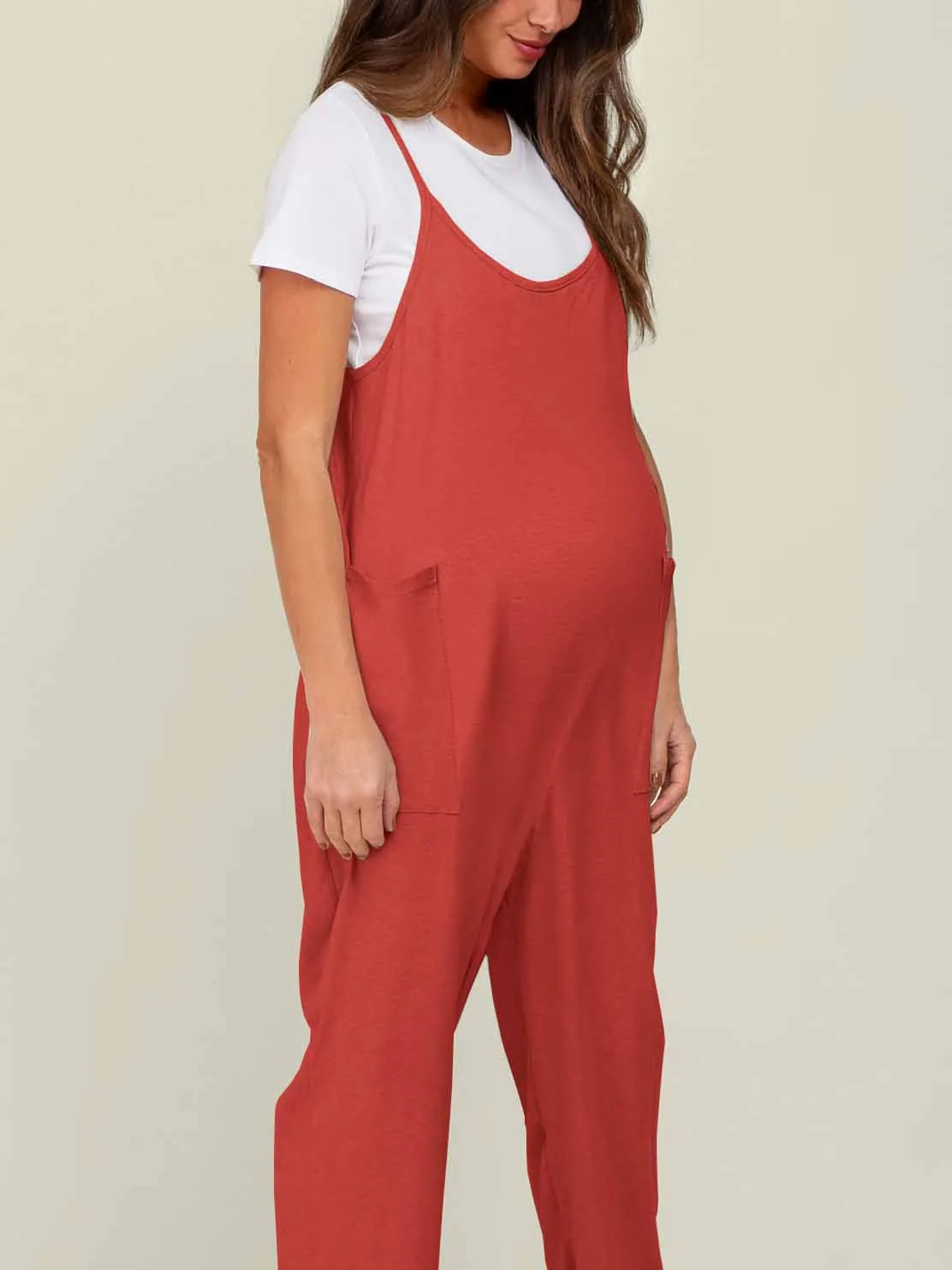 Oversized Jumpsuit - Maternity & Postpartum - Image 90