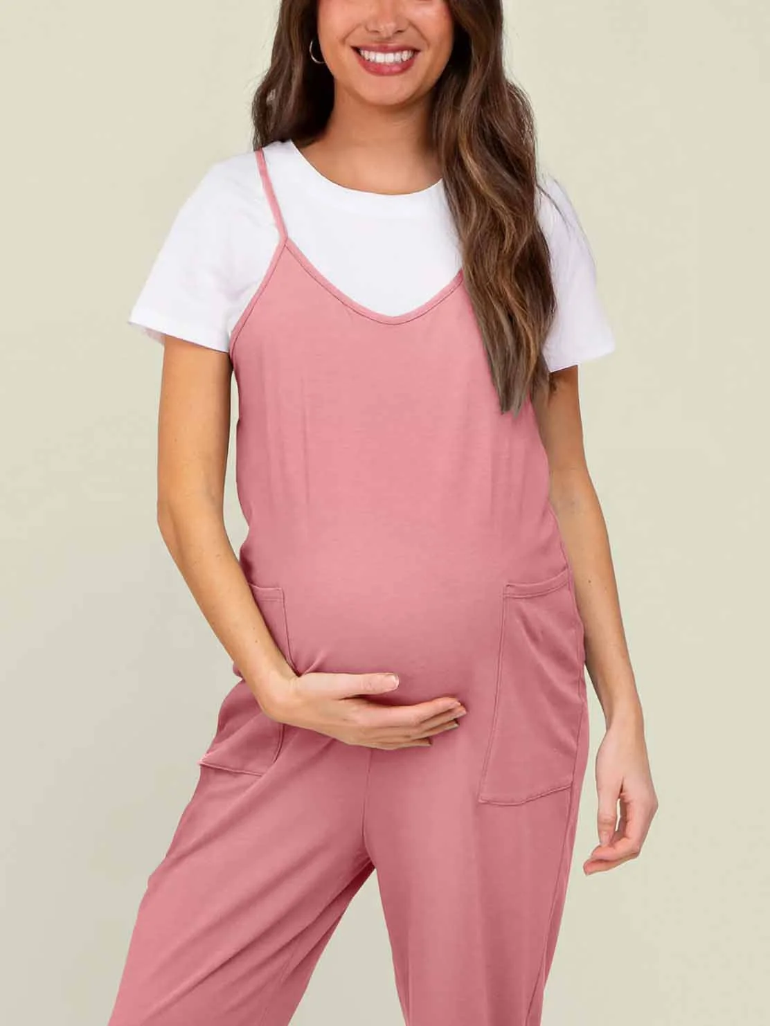 Oversized Jumpsuit - Maternity & Postpartum - Image 96