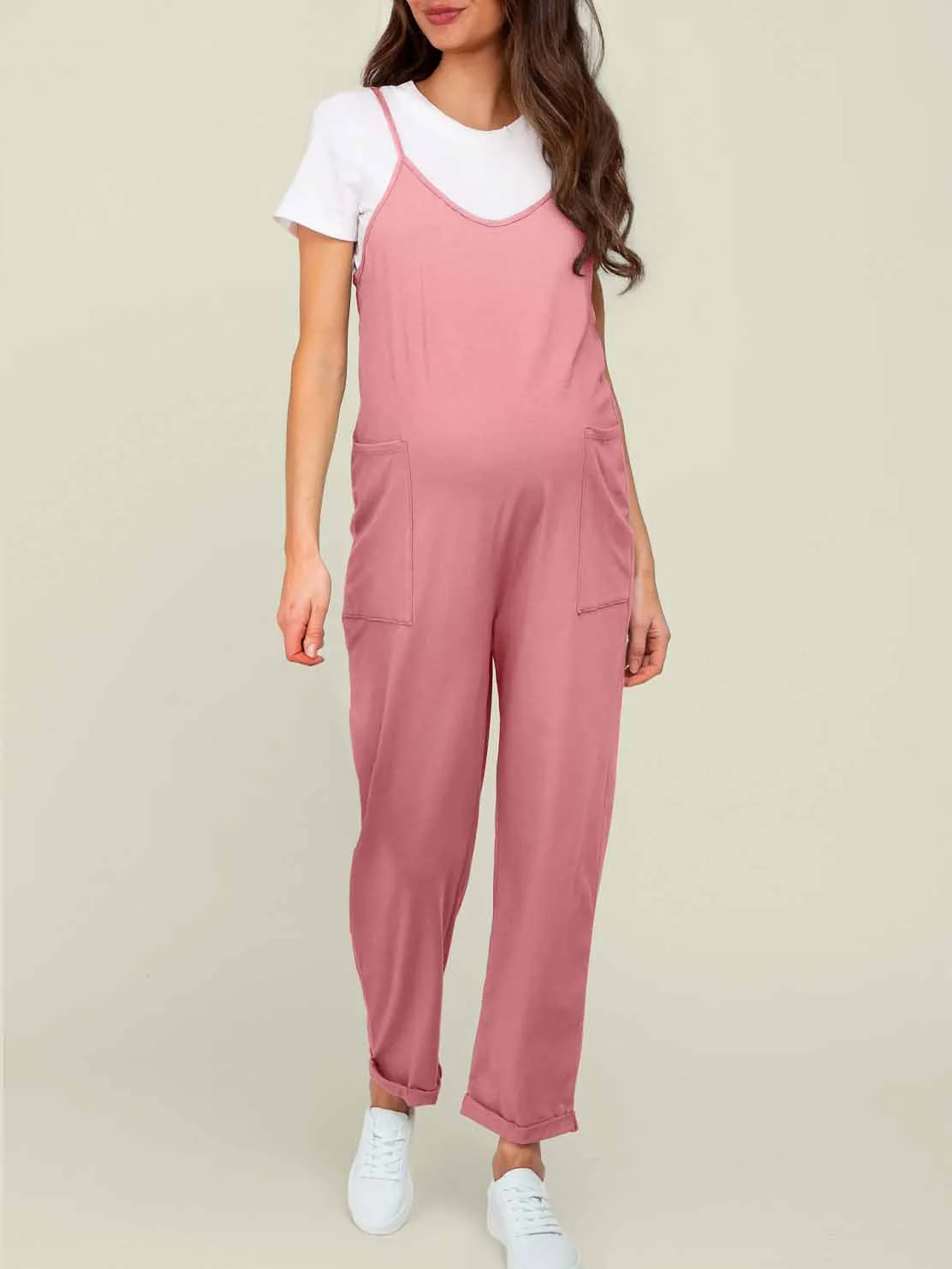 Oversized Jumpsuit - Maternity & Postpartum - Image 98