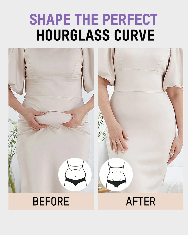 PowerMesh Double-Layer Open Bust Full Body Shaper - Image 15