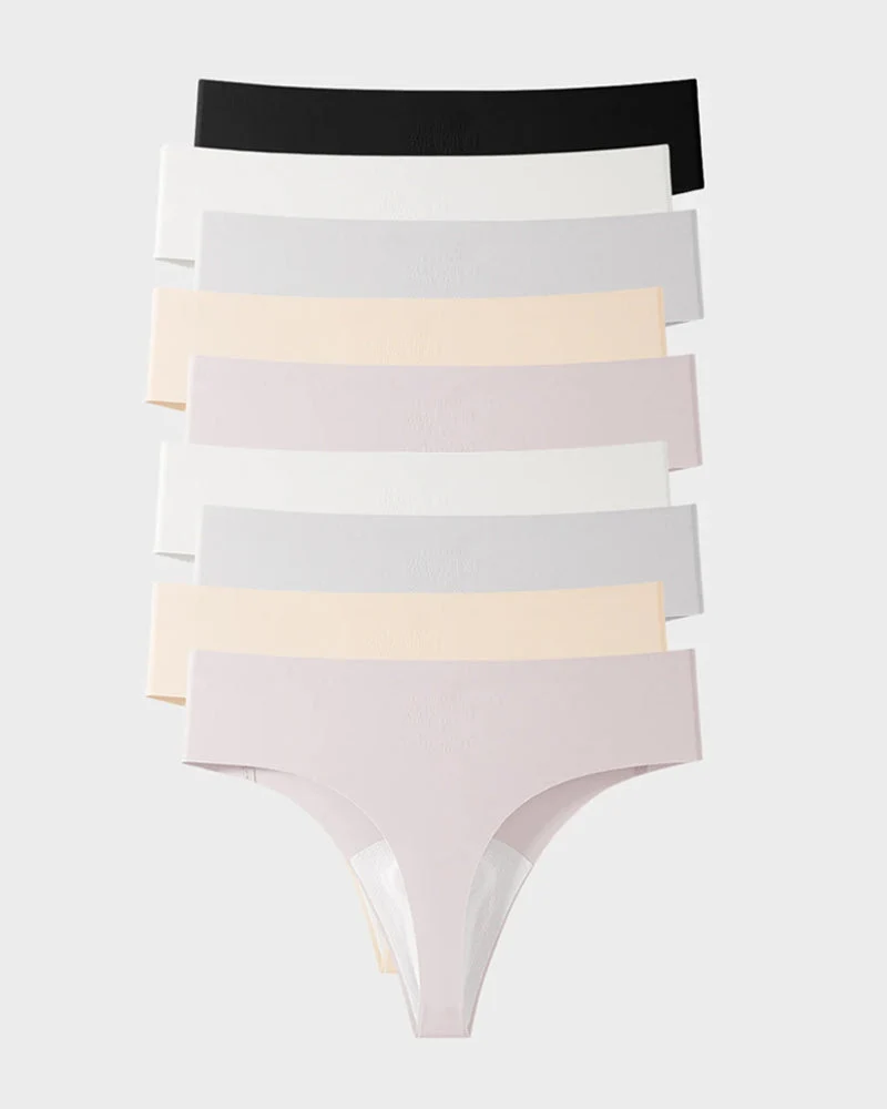 Seamless Invisible Comfort Thongs (5 Pack) - Image 15