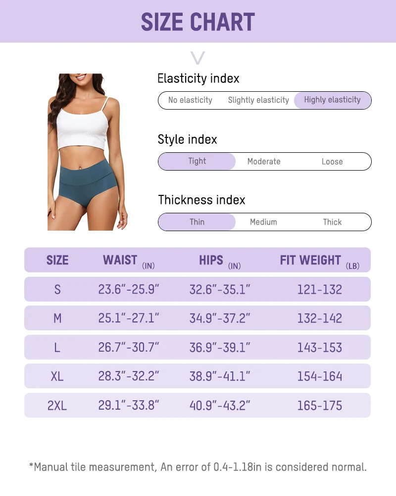 Seamless High-Waist No Show Comfort Panties (6 Pack) - Image 13