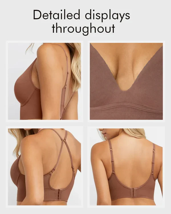 Deep V Wireless Lift Bralette - Image 14