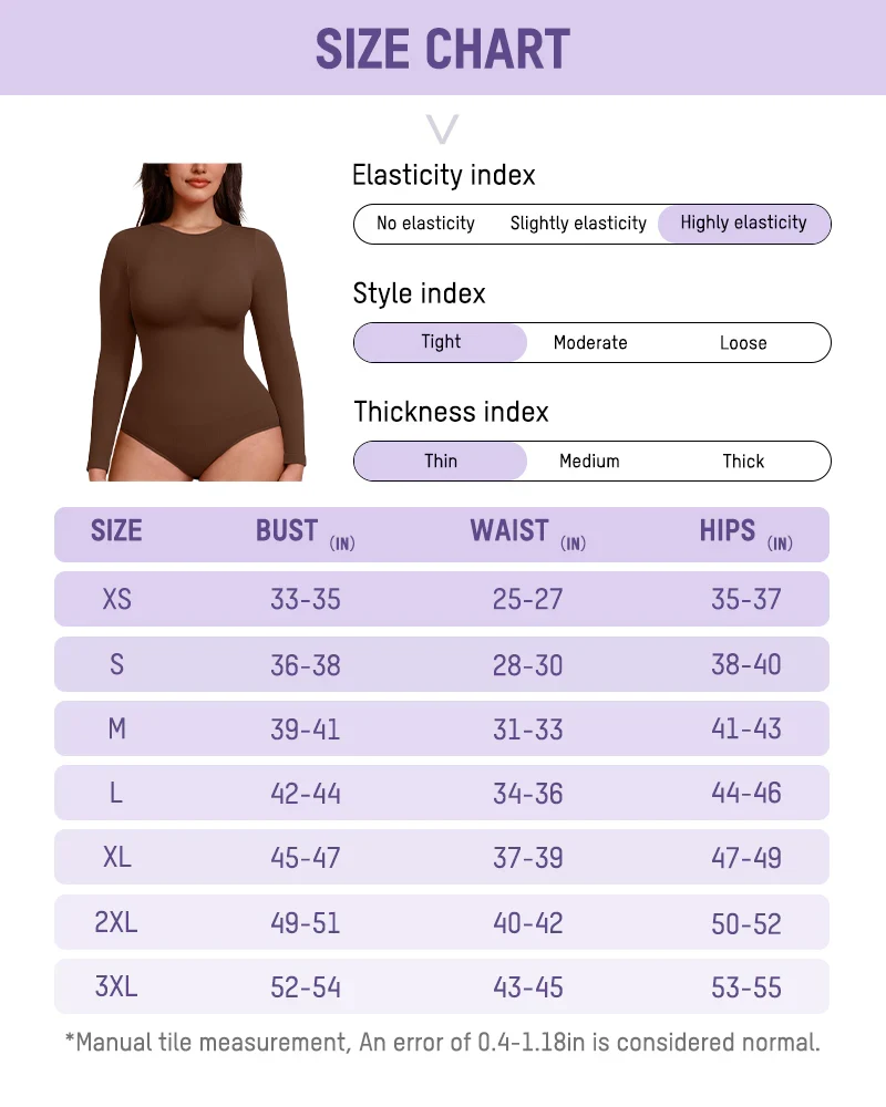 Seamless long-sleeve bodysuit for outerwear - Image 10