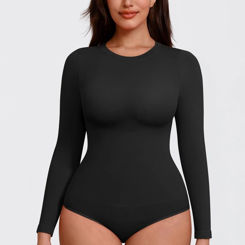 Seamless long-sleeve bodysuit for outerwear - Image 7