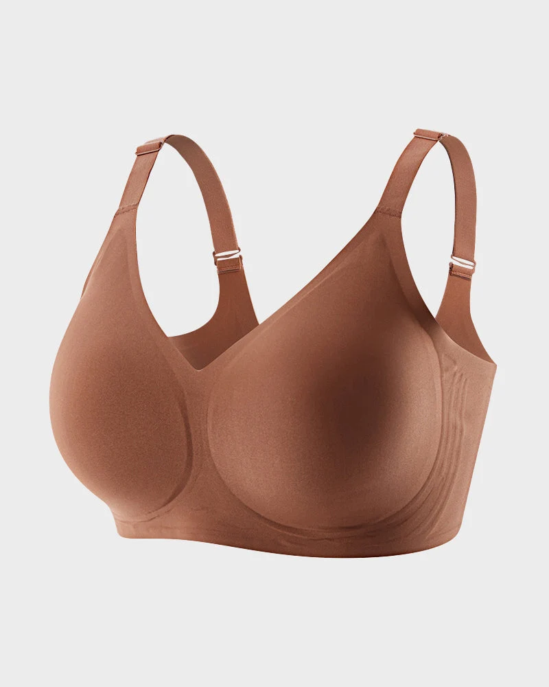 Seamless Soft Comfort Jelly Strip Wireless Bra - Image 15