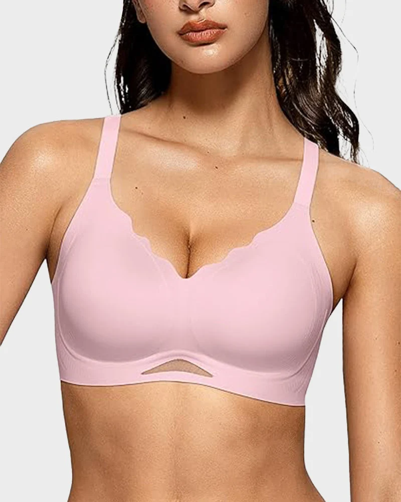 Seamless Soft Comfort Wireless Mesh Bra - Image 10