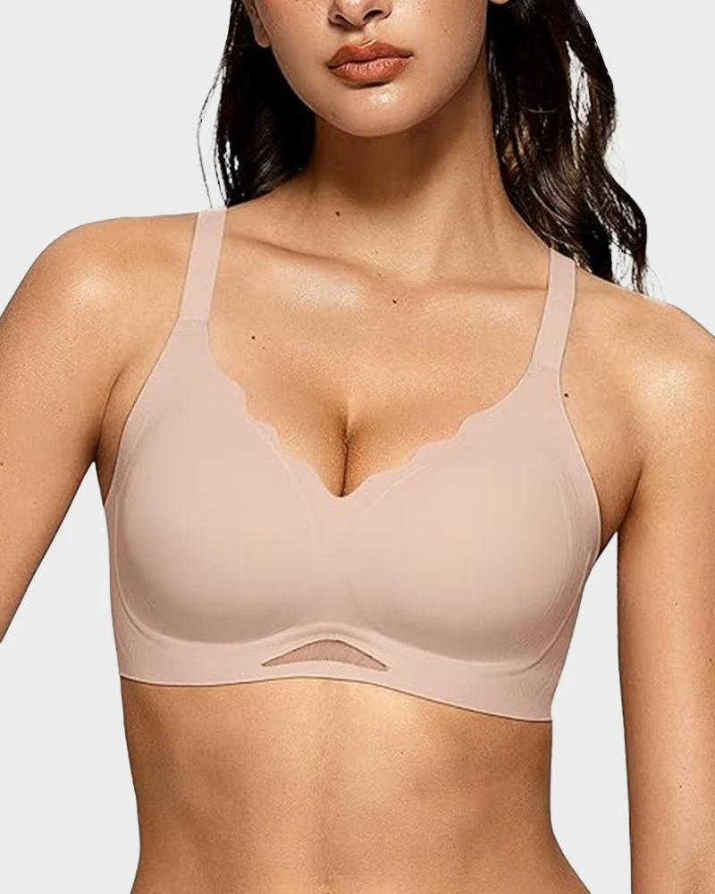 Seamless Soft Comfort Wireless Mesh Bra - Image 7