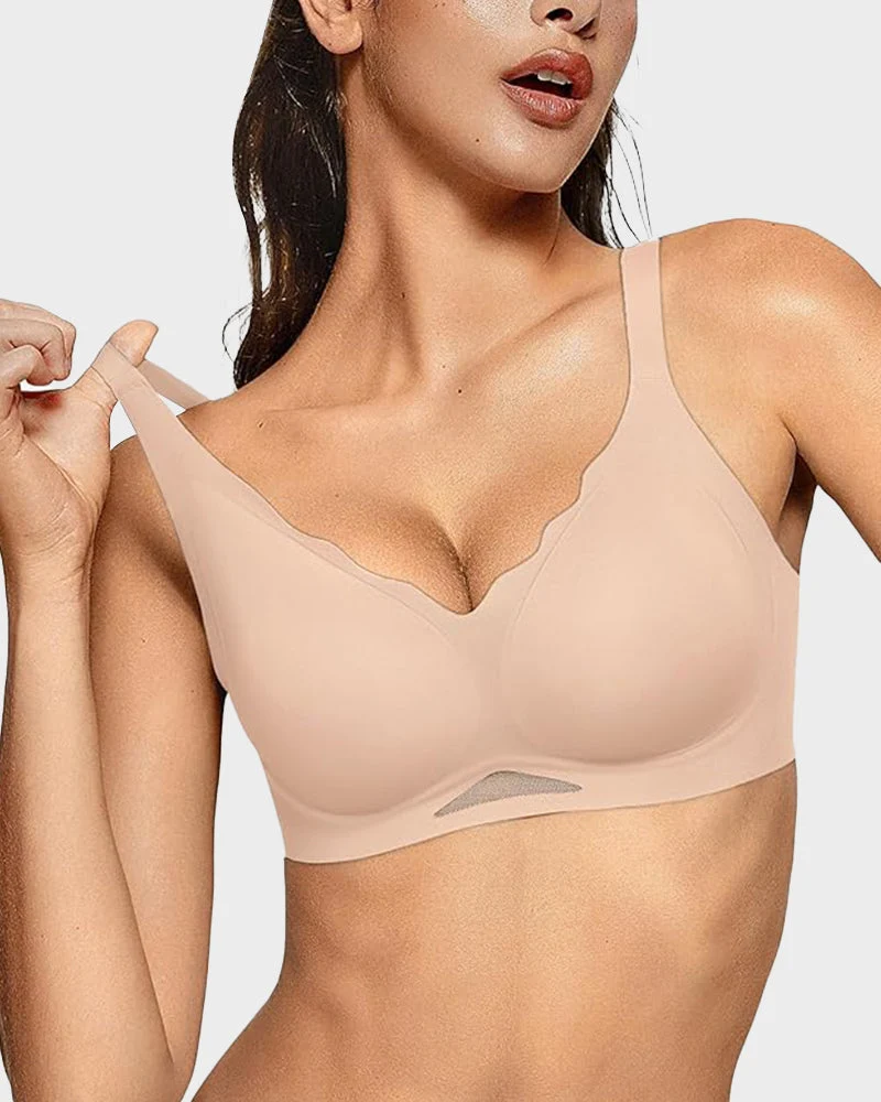 Seamless Soft Comfort Wireless Mesh Bra - Image 8