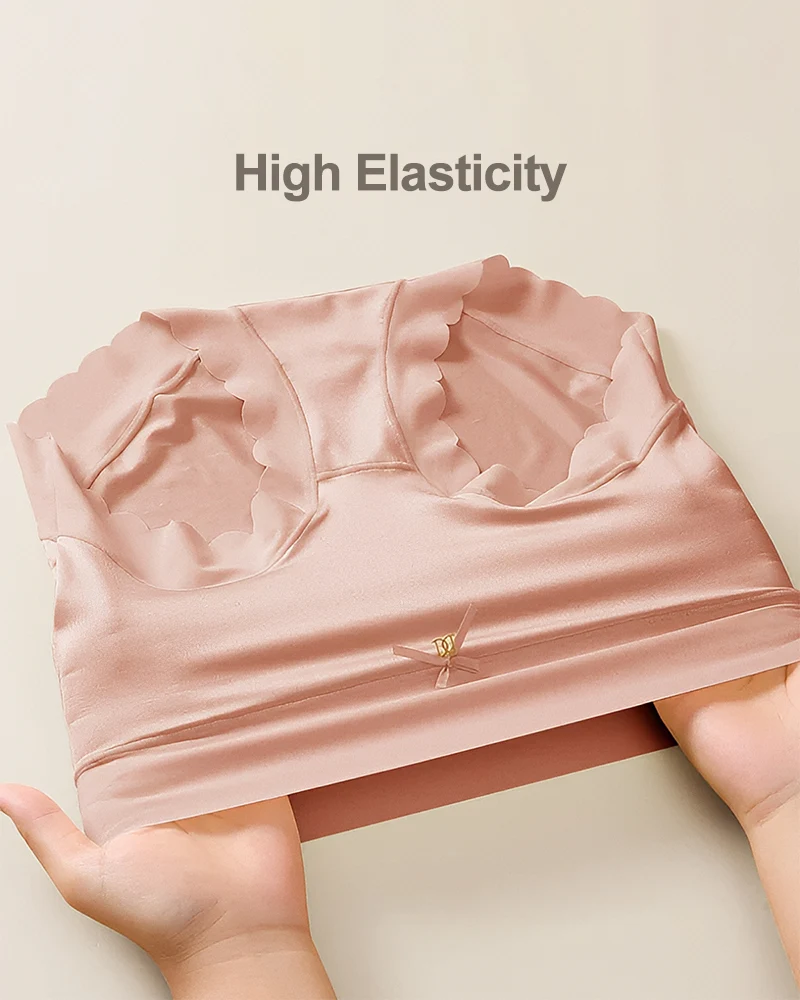 Silky High-Waist Seamless Briefs With Scalloped Edges (6 pack) - Image 15