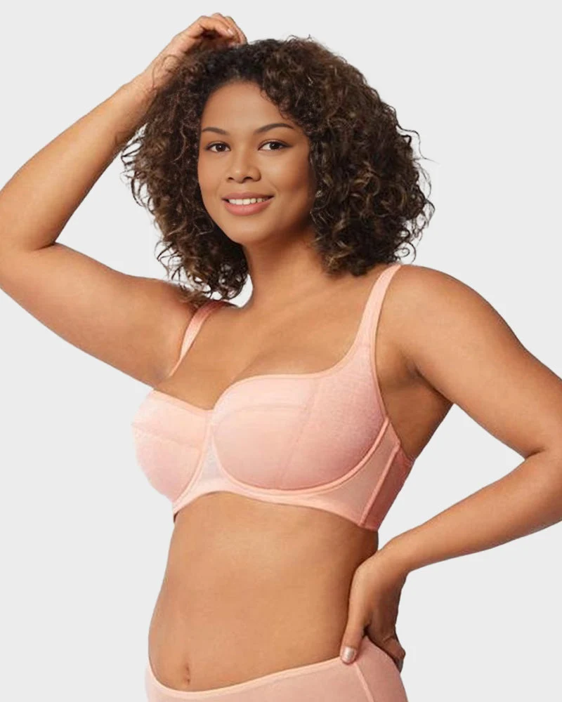 Shimmer Lightly Padded Balconette Bra - Image 10