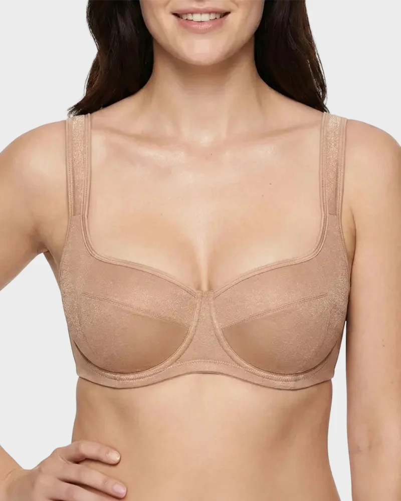 Shimmer Lightly Padded Balconette Bra - Image 12