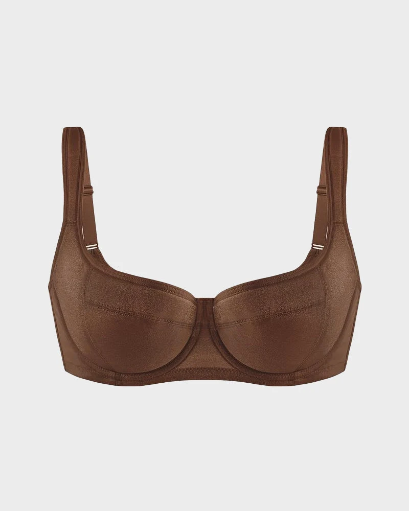 Shimmer Lightly Padded Balconette Bra - Image 13