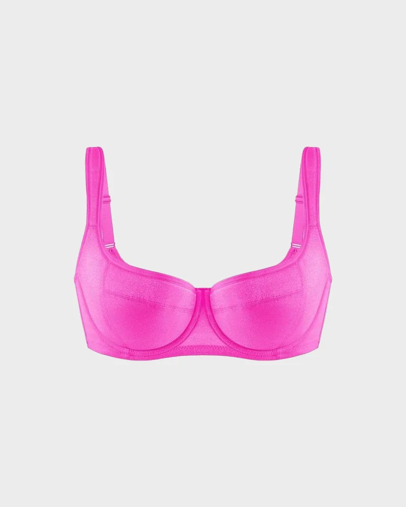 Shimmer Lightly Padded Balconette Bra - Image 14