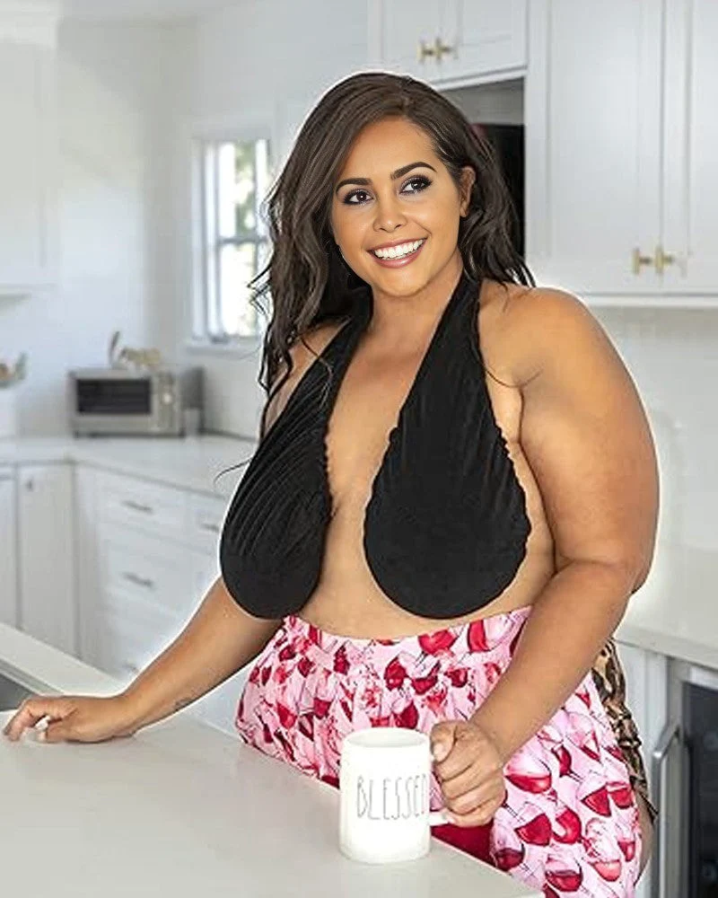 Towel Bra - Basic Cotton Lounge Bra - Image 12